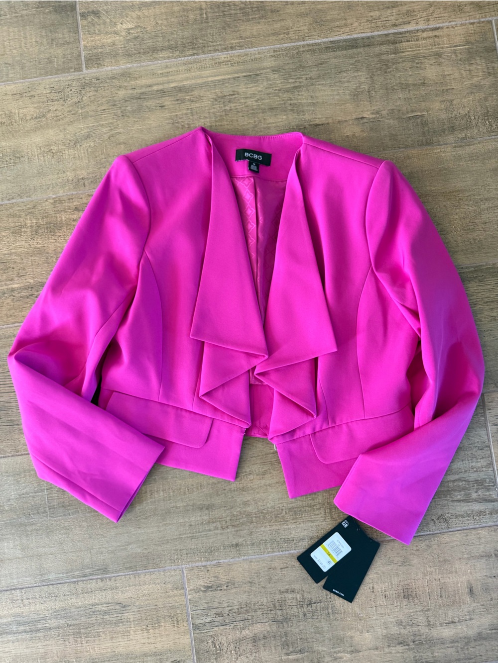 BCBG Hot Pink Blazer
